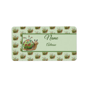 flora address label