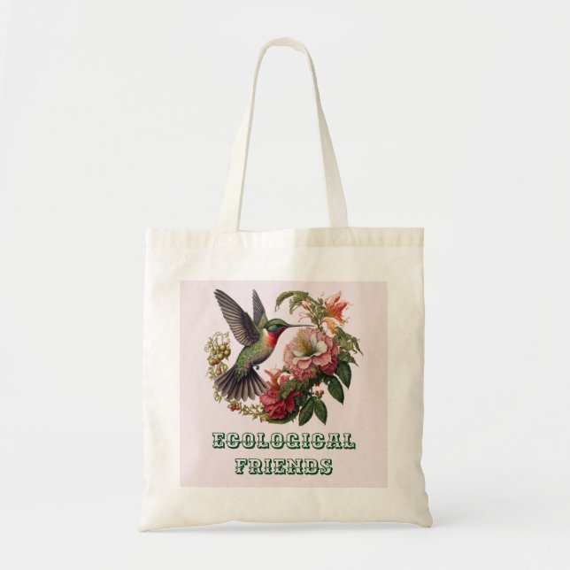 flora and fauna tote bag (Front)