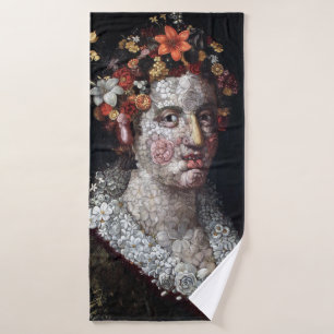 Flora, Arcimboldo Bath Towel