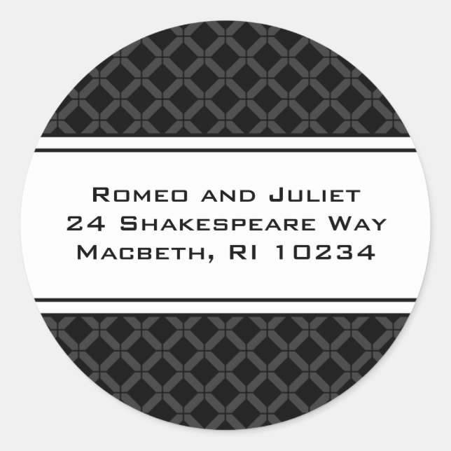 Flora Bee Address Label (Front)