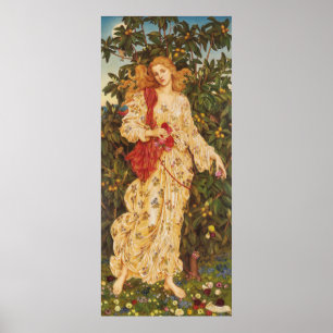 Flora Evelyn De Morgan Poster