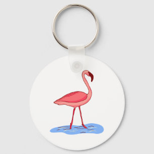Flora Flamingo Key Ring
