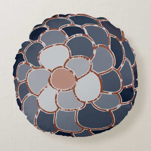 Flora IV Round Cushion (Front)