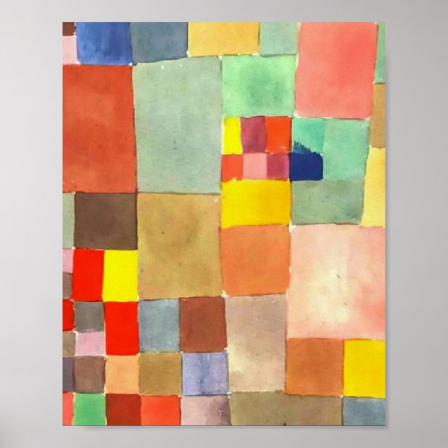 Flora On Sand Paul Klee Poster (Front)