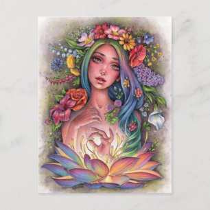 Flora Postcard