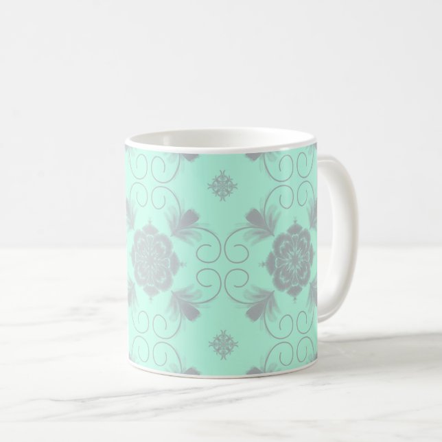 Flora Royale Ceramic Mug (Front Right)