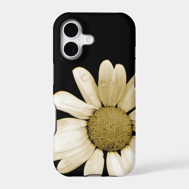 Flora Simplistic Daisy Flower Art iPhone 5 Case (Back)