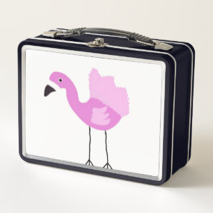 Flora The Flamingo Metal Lunch Box