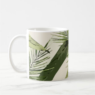 Flora Tropical Pattern Coffee Mug