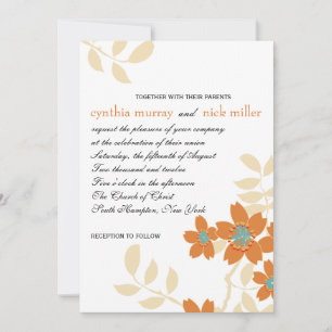 Flora - Wedding invitations