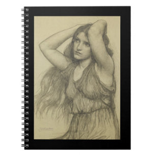 Flora with Long Hair Notebook