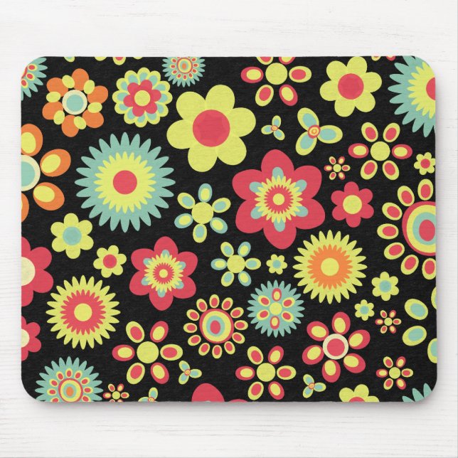 Floral 100113 mouse pad (Front)