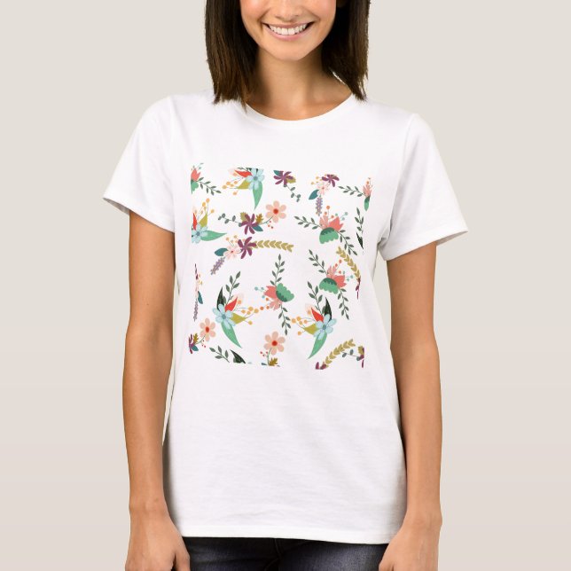 Floral 10 T-Shirt (Front)