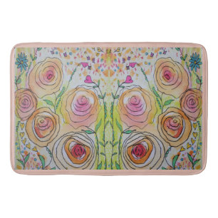 Floral-2 Bath Mat