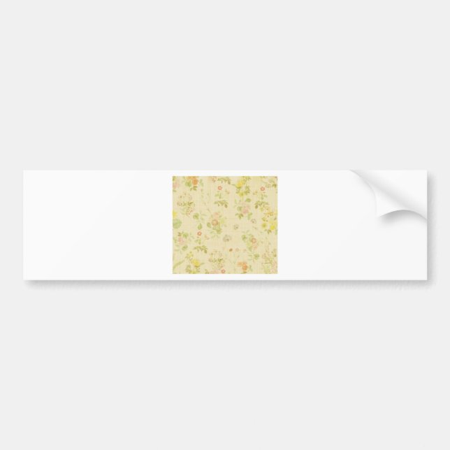Floral 2 bumper sticker (Front)