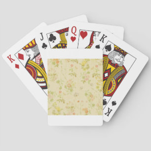 Floral 2 playing cards