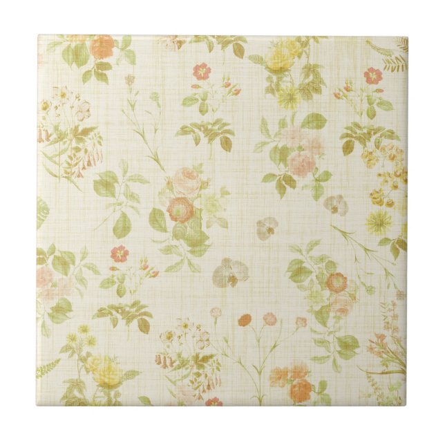 Floral 2 tile (Front)