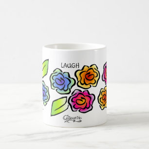 Floral 3 - Live Laugh Love Coffee Mug