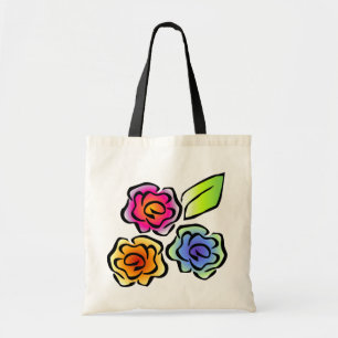 Floral 3 tote bag