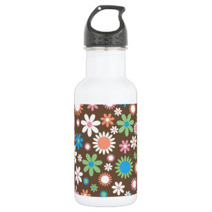 Floral 532 Ml Water Bottle