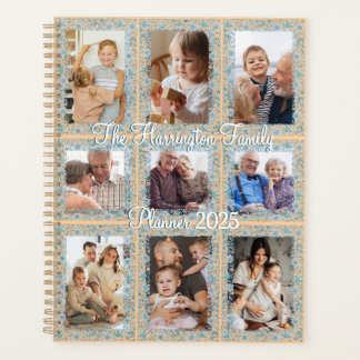 Floral 9 photo collage Planner