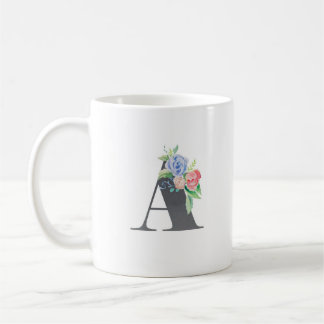 Floral A Coffee Mug