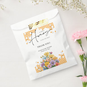Floral A Sweet Honey Bee Baby Shower Favour Bag