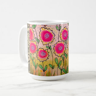 Floral Abstract 16  Coffee Mug