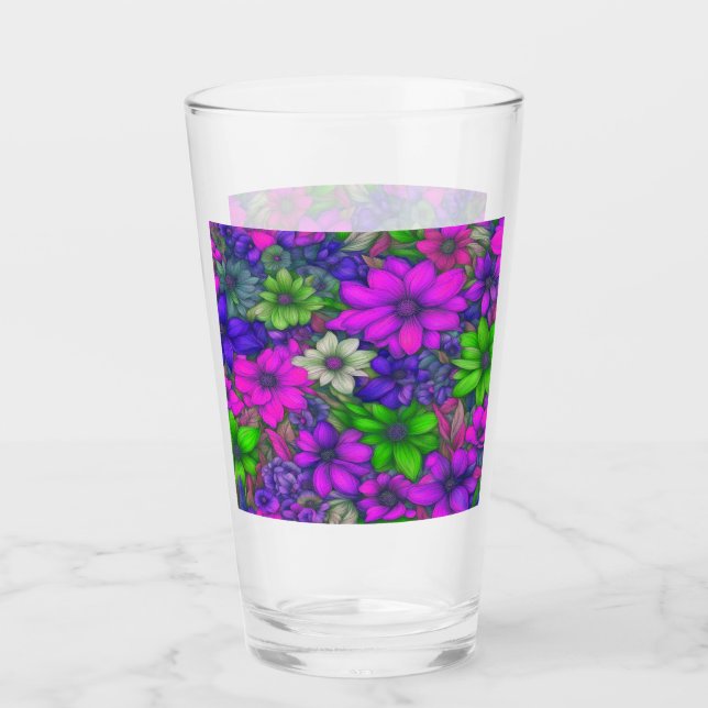 Floral Abstract #55  Glass (Front)