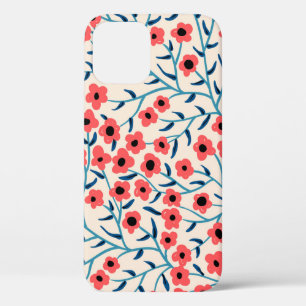 Floral Abstract: Blooming Vintage Pattern. iPhone 12 Case
