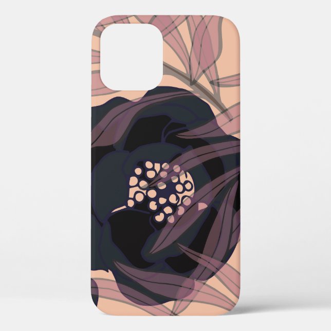Floral abstract elegance, artistic background. Case-Mate iPhone case (Back)