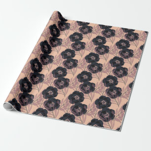 Floral abstract elegance, artistic background. wrapping paper