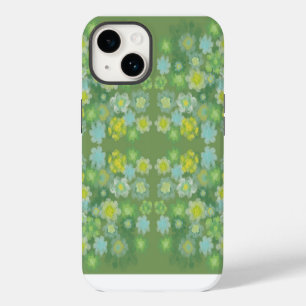 Floral Abstract Salty Watercolor Painting Pattern iPhone 14 Case