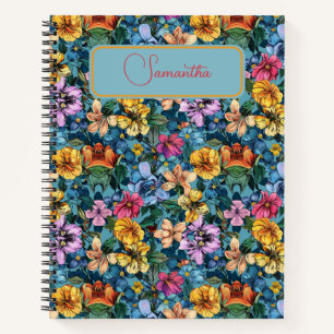 Floral Abundance Spiral Notebook