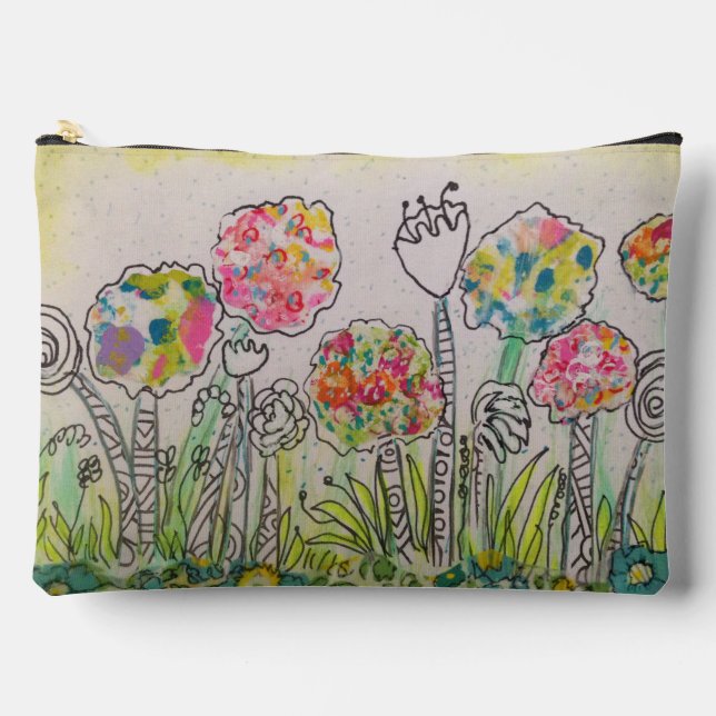 Floral  accessory pouch (Front)