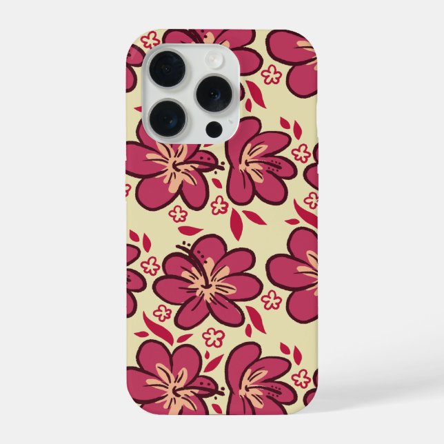 Floral Aesthetic iPhone Case (Back)