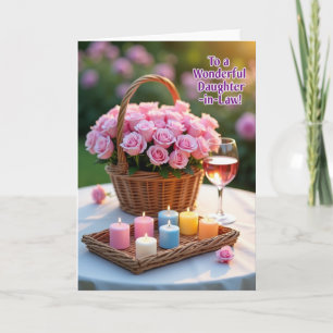 Floral Afternoon Mothers Day Card
