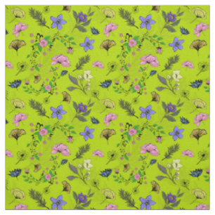 Floral Again Design Fabric