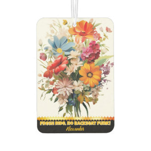 Floral air freshener with a spring breeze