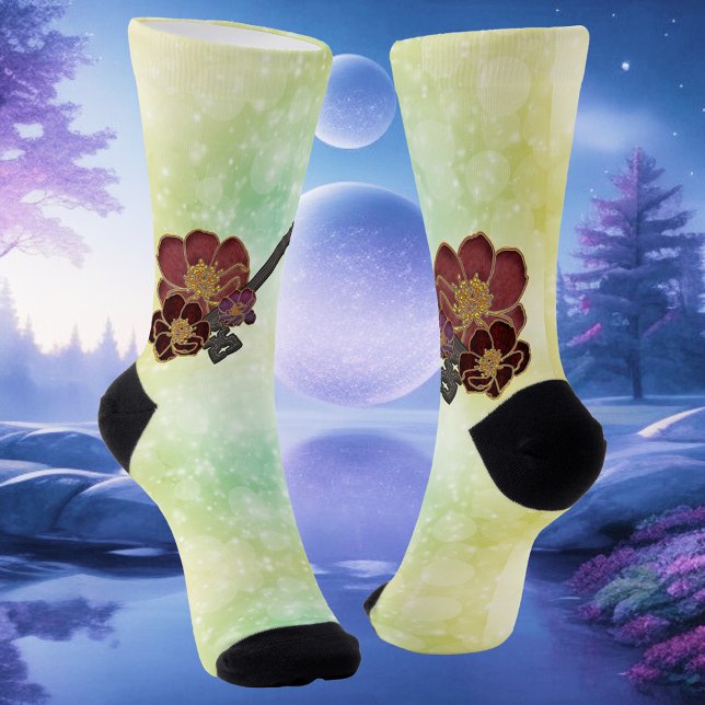 Floral Alchemy Socks (Creator Uploaded)