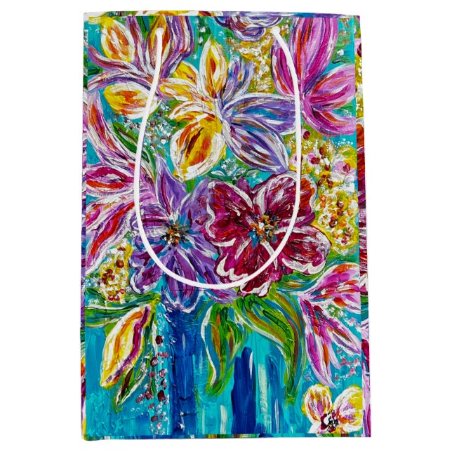 Floral all occasion gift bag (Front)