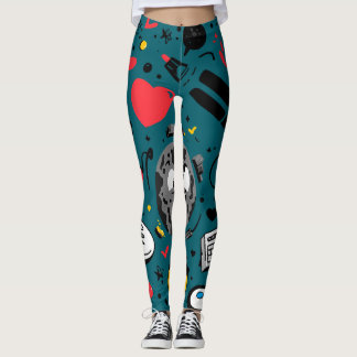 Floral All-Over Print Leggings