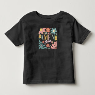 Floral Amen Art Toddler T-Shirt