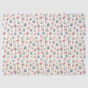 Floral Anchor Tissue Paper