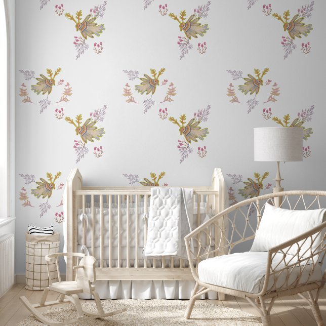 floral and birds wallpaper (Kids)