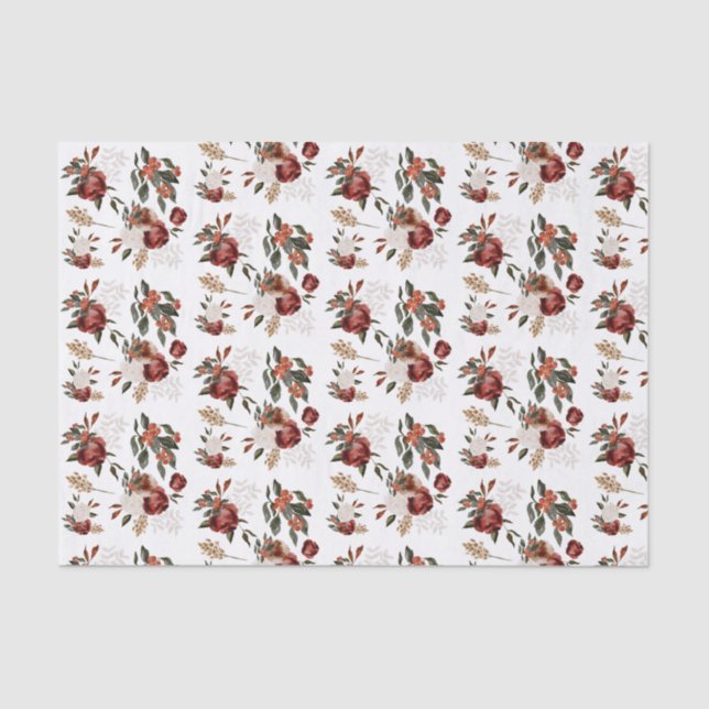Floral and Botanical Tissue Paper  (Front)