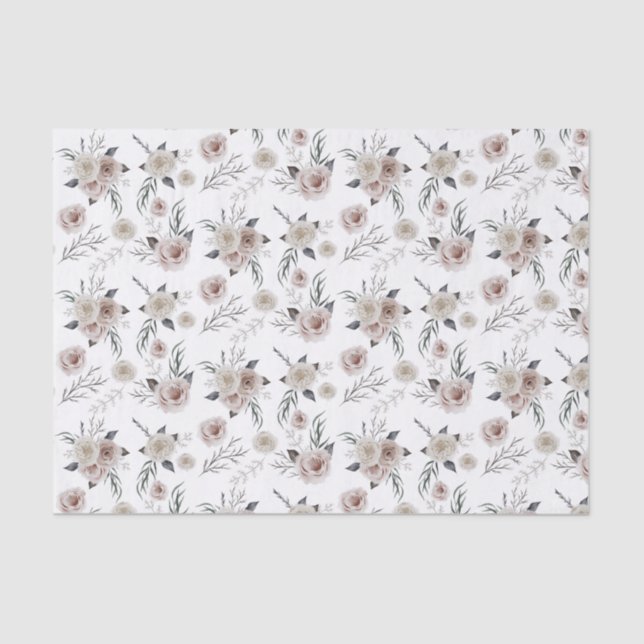 Floral and Botanical Tissue Paper  (Front)