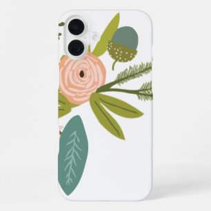 Floral and Fauna iPhone 16 Plus Case