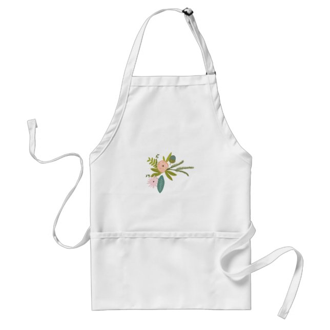 Floral and Fauna Standard Apron (Front)