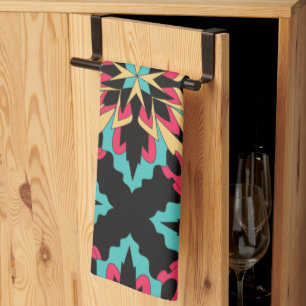  Floral And Glamour Seamless Fashion Cute   Tea Towel